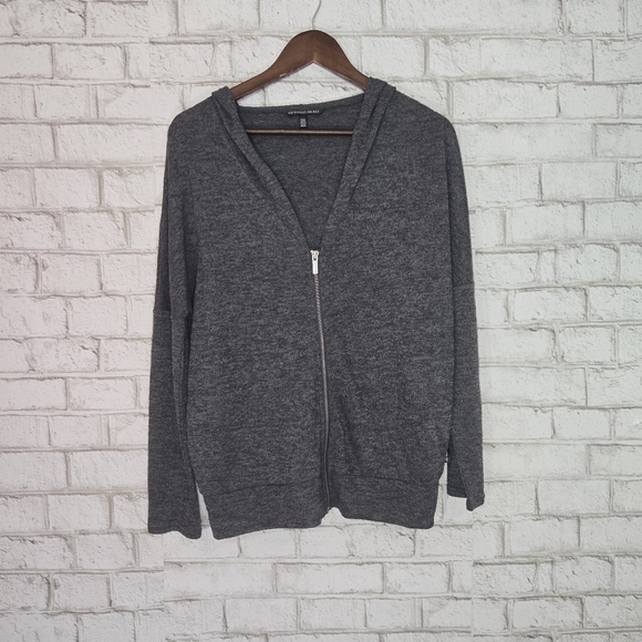 Victoria's Secret Tops - Victoria's Secret full zip *like new* gray hoodie